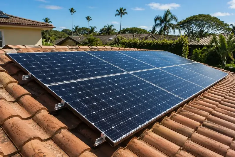 Installation de panneaux solaires à Forstfeld